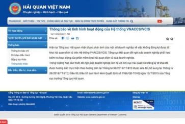 Mạng khai báo hải quan liên tục bị lỗi, doanh nghiệp như ngồi trên 'đống lửa'