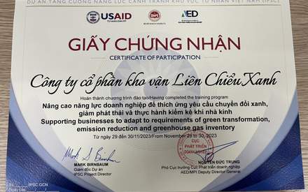 Workshop: Nâng cao năng lực doanh nghiệp nhằm thích ứng yêu cầu chuyển đổi xanh, giảm phát thải và thực hành kiểm kê khí nhà kính